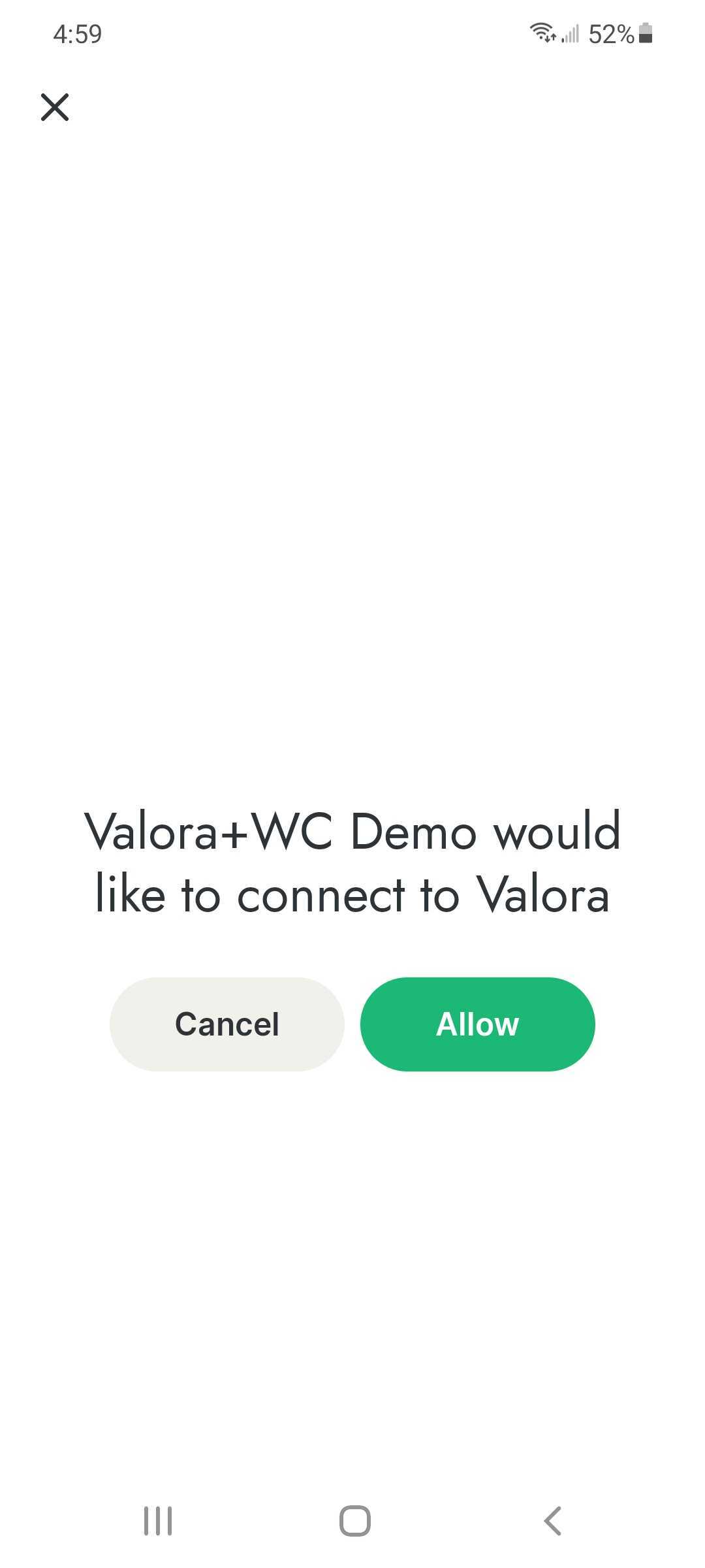 connect valora